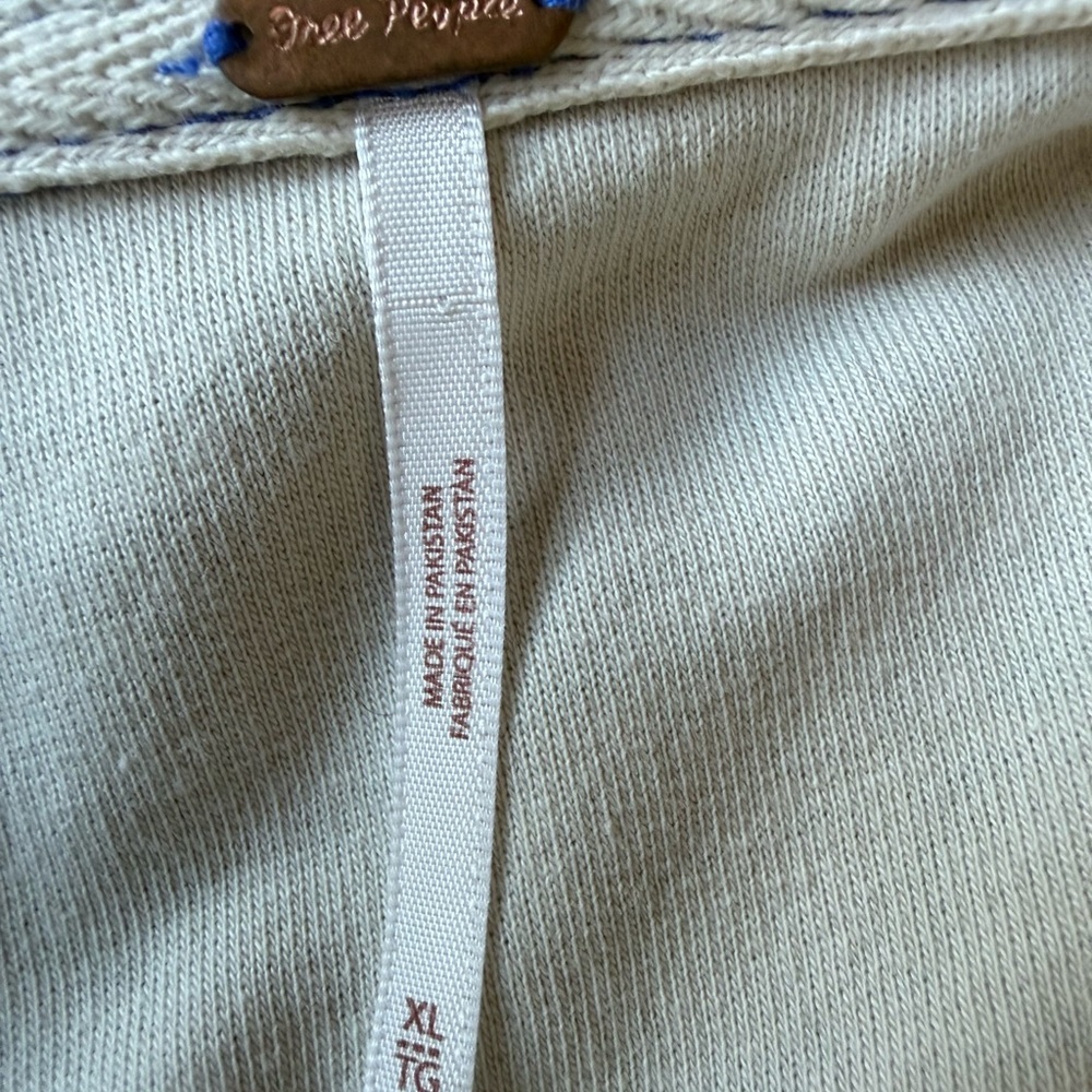Free People Ruby Ombré Shacket Jacket | Sky Blue | XL - Picture 4 of 4